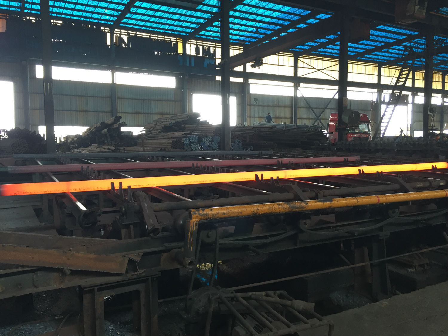 忻州无缝钢管厂家生产线